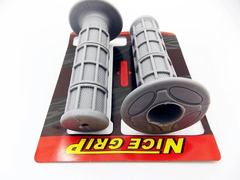 Suzuki RM125  - Left & Right Pair Grey Hand Grip Set