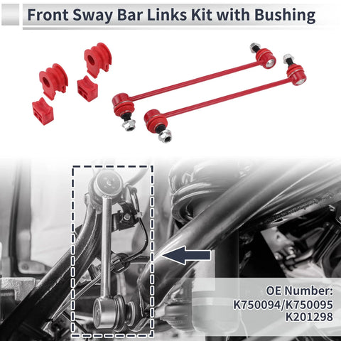 Nissan Rogue Front Stabilizer Bar Links & Bushings (2008-2023)