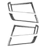 BMW F15 F16 X5 X6 2014-2018 4PCS Real Carbon Fiber AC Outlet Vent Trim Fit