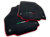 Ferrari 488 GTB AutoWin Black Floor Mats (2015-2022)