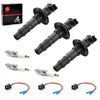 Sea Doo WAKE 155 PRO 215 3-Pack Ignition Coil & Plug w/Spark Plug (2008–2016)