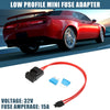 Cars 15A Low Profile Mini Fuse Adapter