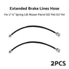 Nissan Patrol GQ Y60 GU Y61 2"-5" Spring Lift Extended Brake Lines (1988-2023)