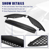 Dodge Charger Black Hood Bezel Front Trim Grill Kit (2015-2020)