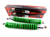 Suzuki DR400 400mm Green/Chrome Rear Shock Absorbers