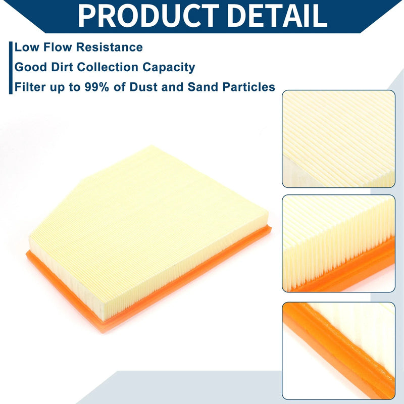 BMW 545i Base 4.4L Engine Air Filter (2004 - 2005)