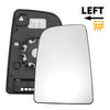 VW CRAFTER, MERCEDES Heated Left Upper Side Mirror Glass (2006-2017)
