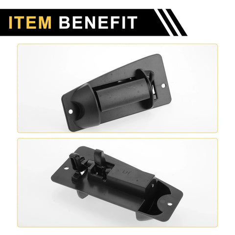 Chevrolet Silverado 2500 (1999-2004) Black Front Left Exterior Door Handle