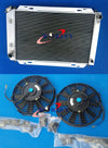 Ford Mustang 2.3L / I4 5.0L / V8 Aluminum Radiator & Fan (1979-1993)