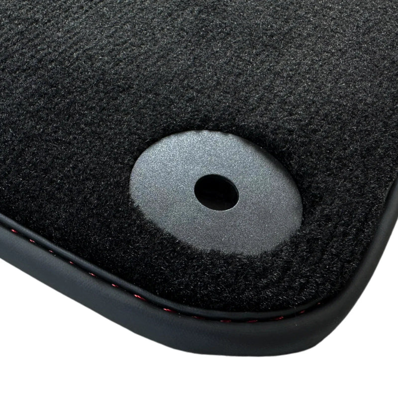 Porsche Cayenne Custom Black Carpet Floor Mats (2018-2023)