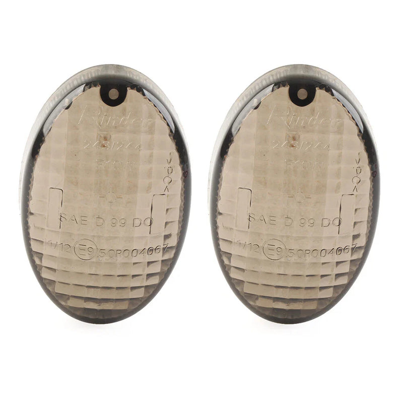 KAWASAKI EX250R NINJA 250R 2 x Motorcycle Turn Signal Light Lens (2008-2012)