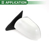 Toyota Highlander Heated Mirror Glass Left Side Door Mirror Replacement