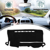 Toyota VOXY Car Dashboard Cover Black Polyester Non-slip Mat Protector