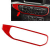 Jeep Wrangler JL JLU Gladiator JT AC Climate Control Cover Trim (2018-2023)
