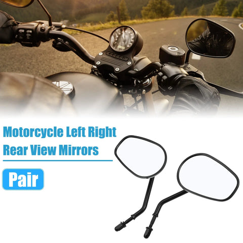 Harley Davison Dyna Low Rider Left Right Rear View Mirrors