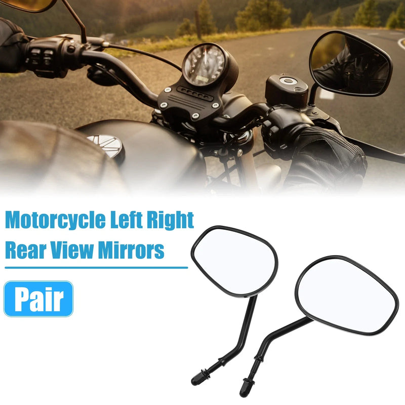 Harley Davison Dyna Low Rider Left Right Rear View Mirrors