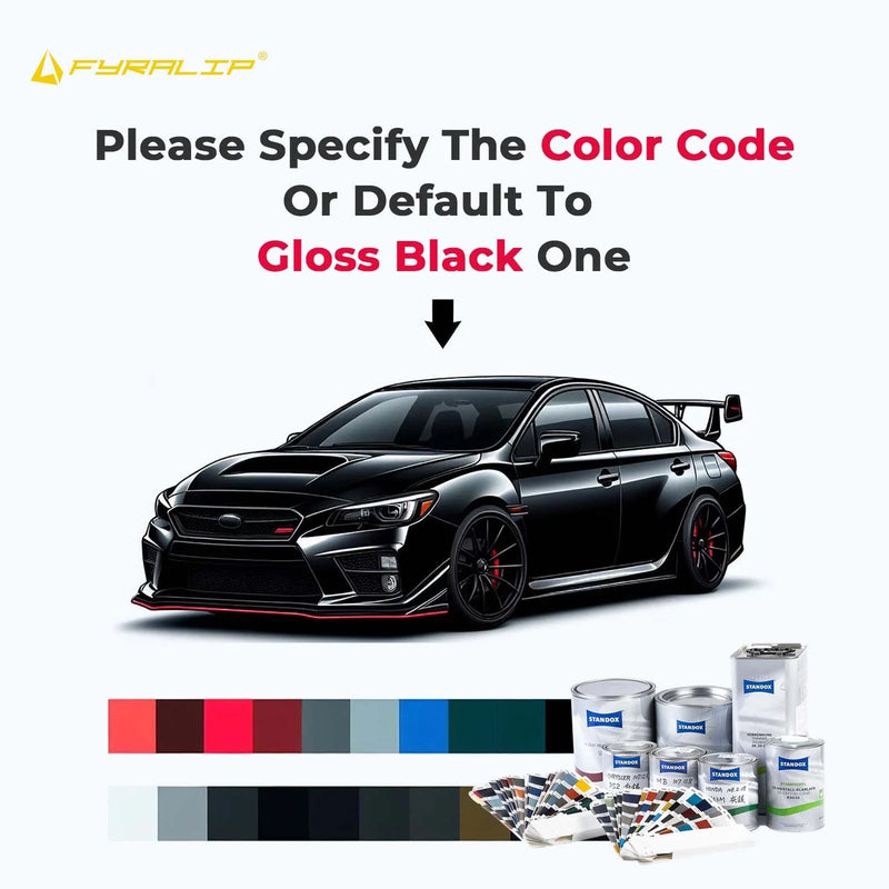 Ford Mustang Black Boot Lip Spoiler (2015-2023)