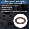 Toyota Prius C Yaris 1 x Rear Crankshaft Oil Seal (2012–2017)
