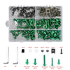 Motorcycle F3 177 x Green Fairing Bolts M5/M6