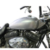 Harley Davidson DYNA 10L Silver Petrol Fuel Tank w/Cap (2004-2006)
