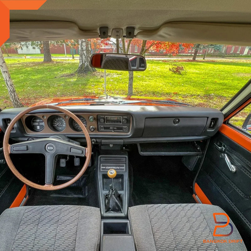 Nissan Datsun 620 Ute Truck Grey Interior Inner Rear View Mirror (72-79)