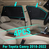 Toyota Camry 4PCS Side Window Privacy Sunshade (2018–2022)