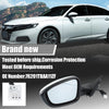 Honda Accord Left Side Door Mirror Assembly White (2018-2022)