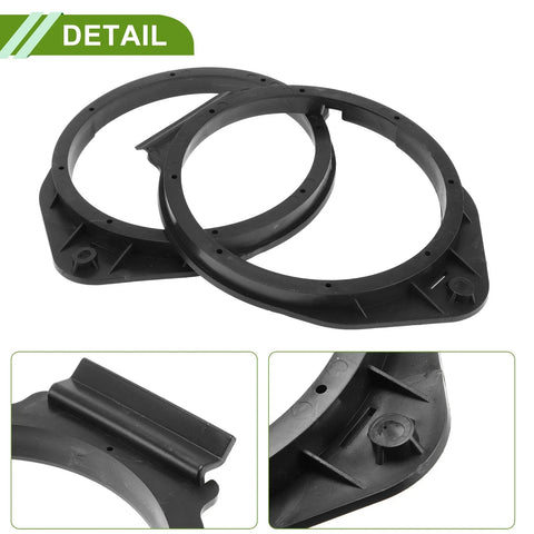 Chevrolet Cruze 3 x Speaker Spacer Ring Tweeter Speaker Spacer Adapter 6.5"