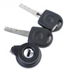 VW Golf VI VII Jetta Beetle Ignition Key Lock Cylinder Set (2009-2017)