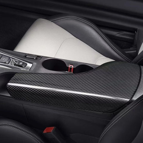 Chevrolet Camaro Carbon Fiber Armrest Box Cover (2016-2024)