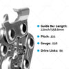Baumr-AG Husqvarna Tungsten Carbide Chainsaw Chain .325 .058 86DL