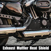 Motorcycle ATV 1 x Exhaust Muffler Pipe Heat Shield Insulation Cover Guard
