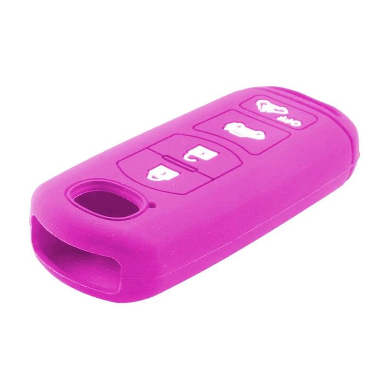 Mazda 3, 5, 6, CX-5, CX-7, CX-9 Purple Silicone Remote Control Key Cover