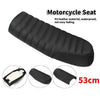 CB Yamaha XJ Black Motorcycle Cafe Racer Vintage Saddle Seat