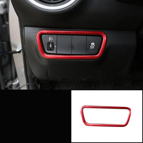 Kia Forte / K3 9 x Red ABS Interior Cover Trim Decor (2019–2022)
