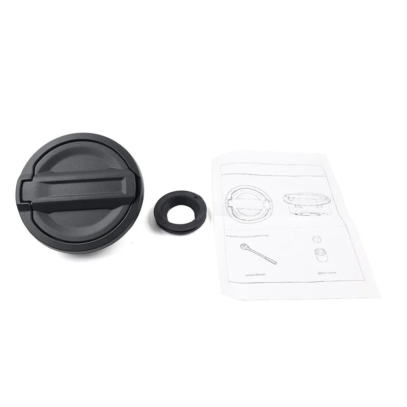 Jeep Wrangler JL Gladiator JT Fuel Tank Door Cover (2018-2023)