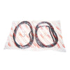Toyota Corona Carina II 1983-1987 Rear Door Weatherstrip Set