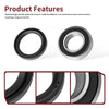 Kawasaki Mule 2 x Set Front Wheel Bearings Seals (2010–2020)