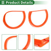 Dodge Challenger (2015-2024) Orange 4 x Car Headlight Trim Bezels