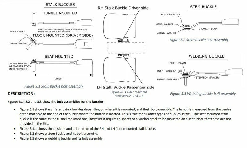 Toyota Sprinter CE100 Sedan Rear Seat Belt Set (1991-1995)