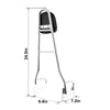 Harley Street Bob FXBB FXBBS Sissy Bar Backrest (2018-2025)