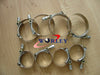 2" Steel T-Bolt Silicone Hose Clamps