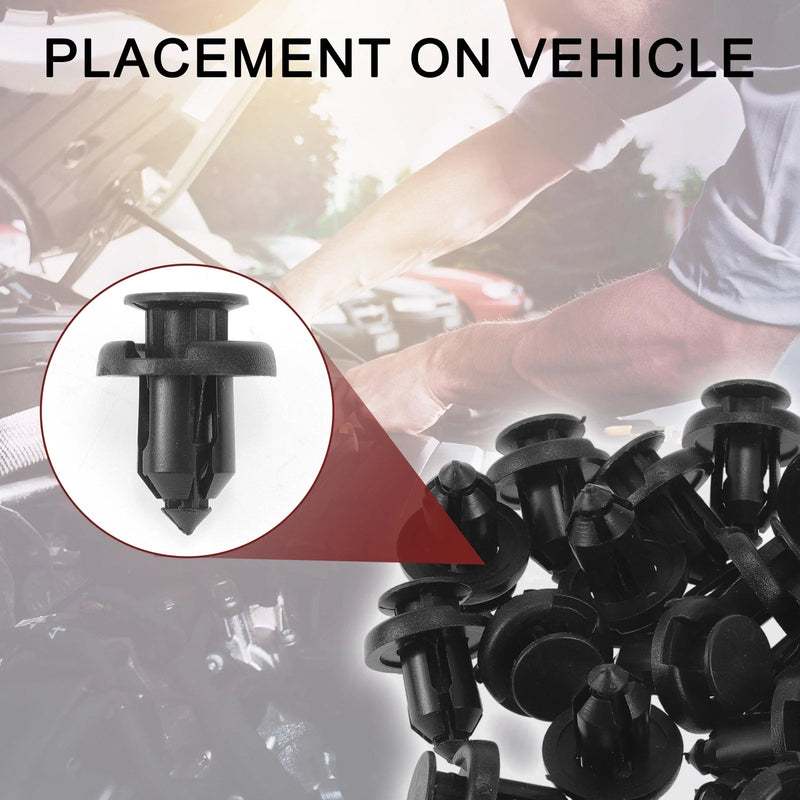 Honda CR-V, CR-Z 20 x Front Fender Skirt Clips (1997-2020, 2011-2016)