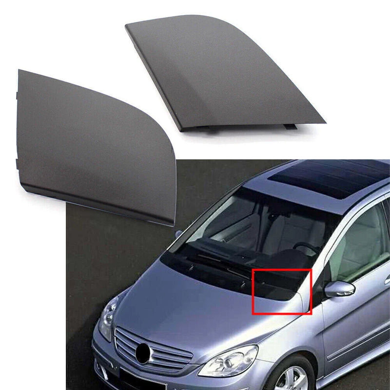 Mercedes Benz B-Class 2 x Car Front Windshield Water Drain Covers (2005-2012)