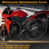 YAMAHA FZ6N Motorcycle Speedometer Gauge Cover Black Plastic (2004–2007)