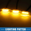 Ford F150 F250 F350 (2015-2023) Amber Clear Lights Grill LED Light Set