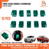 Isuzu D-Max 10 x Front Radio Console Dashboard Clips (2012-2019)