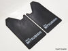 Mitsubishi 4WD 4X4 Off-Road Truck - Black Rubber Mud Flaps