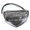 Suzuki GSXR 600 750 LED Clear Tail Light with Turn Signal (2004-2005)