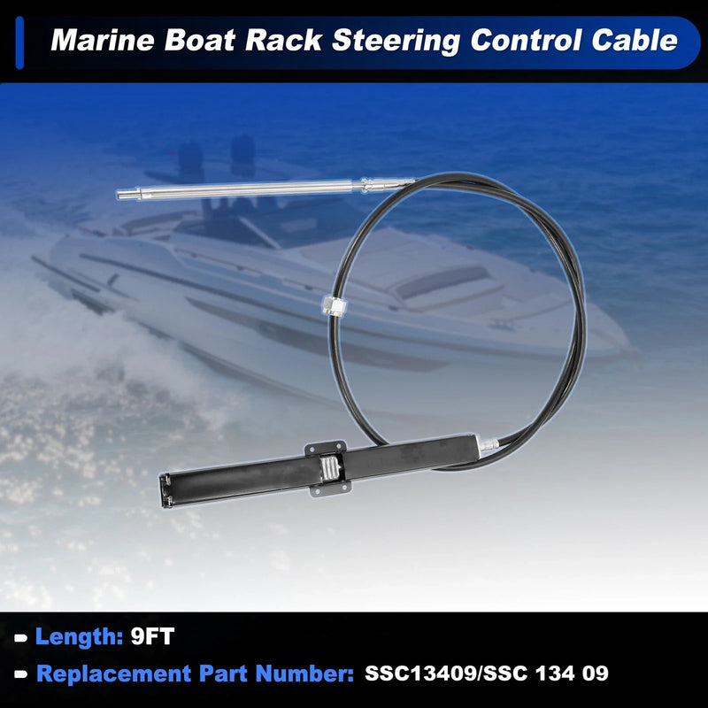 Marine Boat 9 Ft Marine Boat Rack Steering Control Cable